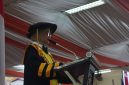 Potret Farida Patittingi Pada Sambutannya Wisuda Periode Juli 2026 (Foto: Dok. profesi). 