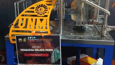 Salah satu mesin pameran Fakultas Teknik UNM, (Foto: Dok Profesi)