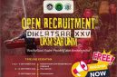 Poster Open Recruitment Diklatsar XXV UKM SAR UNM, (Foto: Int.)