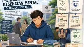 Ilustrasi Pentingnya Menjaga Kesehatan Mental (Foto: Ai.)