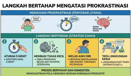 Prokrastinasi dan Langkah Bertahap Mengatasinya
