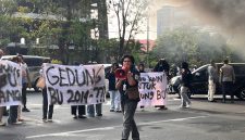 Potret Syahrul Hidayat saat Praktik Implementasi Hima Manajemen, (Foto: Putri Salsabila)