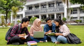 Ilustrasi Mahasiswa Melakukan Aktivitas Perkuliahan, (Foto: Int.)