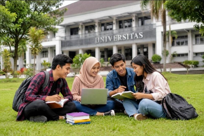 Ilustrasi Mahasiswa Melakukan Aktivitas Perkuliahan, (Foto: Int.)