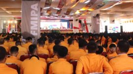 Potret Mahasiswa Baru UNM pada kegiatan PKKMB, (Foto: Int.)