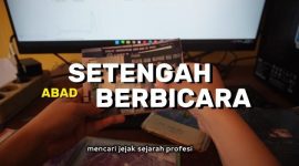 Potret Opening Video Dokumenter Memperingati Harlah ke-50 LPM Profesi UNM, (Foto: Int.)
