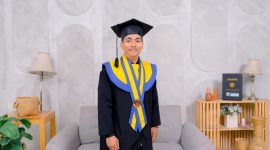 Potret Muh Ramdan, Wisudawan Terbaik FMIPA UNM, (Foto: Ist.)