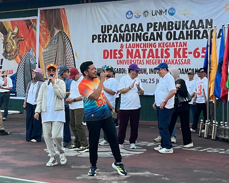 Potret Pembukaan Pertandingan Olahraga dan Kegiatan Dies Natalis ke-65 tahun, (Foto: Putri Salsabila)