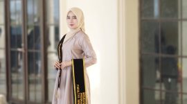 Potret Nurhasanah Wisudawan Terbaik Program Magister FSD, (Foto: Ist.)