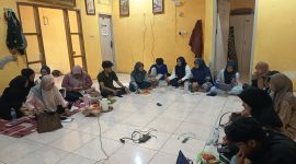 Suasana Rapat Panitia Harlah Ke-50 Tahun LPM Profesi UNM, (Foto: Ist)