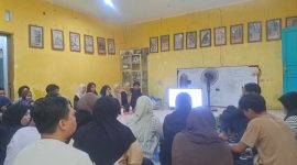 Suasana Rapat Persiapan Harlah Ke-50 Tahun LPM Profesi UNM, (Foto:Ist)