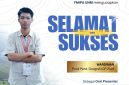 Potret Wardiman Mahasiswa UNM yang Tampil Sebagai Oral Presenter pada 15th ITB International Geothermal Workshop (IIGW) 2026. (Foto; Ist).