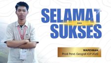 Potret Wardiman Mahasiswa UNM yang Tampil Sebagai Oral Presenter pada 15th ITB International Geothermal Workshop (IIGW) 2026. (Foto; Ist).