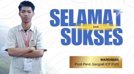 Potret Wardiman Mahasiswa UNM yang Tampil Sebagai Oral Presenter pada 15th ITB International Geothermal Workshop (IIGW) 2026. (Foto; Ist).