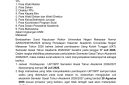 Surat Edaran Perpanjangan Waktu Pembayaran Uang Kuliah Tunggal, (Foto: Ist.)