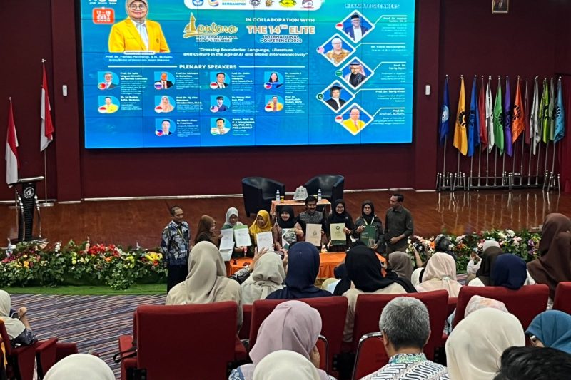 Potret Kegiatan pada saat Internasional conference, (Foto: Putri Salsabila)