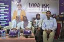 Foto Tim UPA BK UNM di Stand Pameran Dies Natalis, (Foto: Int.)