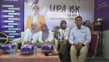Foto Tim UPA BK UNM di Stand Pameran Dies Natalis, (Foto: Int.)