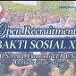 Potret Pamflet Open Recruitment Bakti Sosial XI HMPS Pend. Ekonomi, (Foto: Int.)