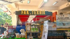 Potret Stand Pameran Pendidikan FT di Dies Natalis ke-65 UNM, (Foto: Nur Hafizhah)