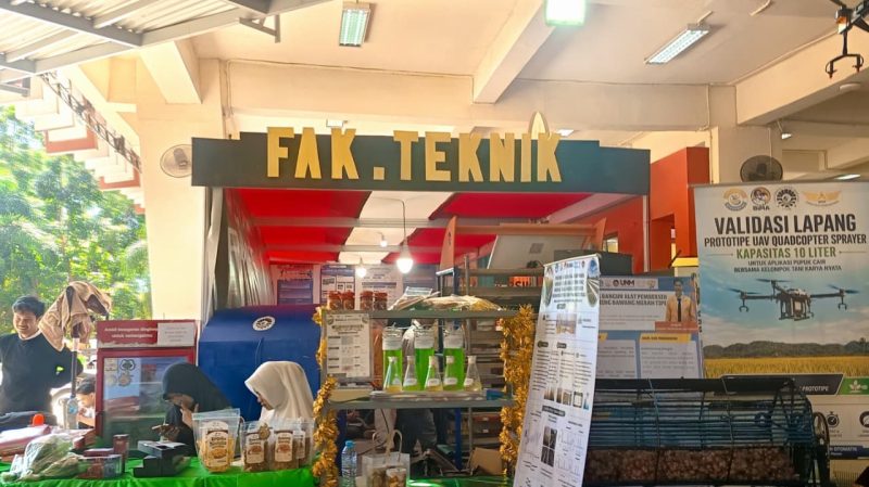 Potret Stand Pameran Pendidikan FT di Dies Natalis ke-65 UNM, (Foto: Nur Hafizhah)