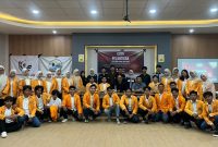 Potret Foto Bersama Pelantikan LK FEB UNM (Foto: Ist.)