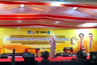 Potret Wakil Rektor Dua Menutup Acara Pameran Pendidikan dalam Rangkaian Dies Natalis ke-65 UNM, (Foto: Rahmadani)