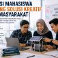 Ilustrasi Mahasiswa Berdiskusi dan Mengembangkan Inovasi sebagai Upaya Menciptakan Solusi Kreatif yang Bermanfaat bagi Masyarakat, (Foto: Ai.)