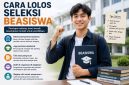 Pamflet Cara Lolos Seleksi Beasiswa, (Foto: Ai.)