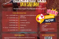 Poster Open Recruitment Diklatsar XXV UKM SAR UNM (Foto:Ist.)