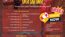 Poster Open Recruitment Diklatsar XXV UKM SAR UNM (Foto:Ist.)