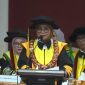 Potret Plt Rektor UNM, Farida Patittingi dalam Sambutannya, (Foto: Int.)