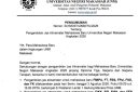 Surat Edaran Pengumuman Pengambilan Jas Almamater Mahasiswa Baru Angkatan 2026, (Foto: Int)