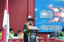 Potret Abdul Saman Saat Menyampaikan Orasinya, (Foto: Musdalifah)