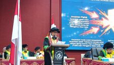 Potret Abdul Saman Saat Menyampaikan Orasinya, (Foto: Musdalifah)
