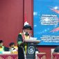 Potret Abdul Saman Saat Menyampaikan Orasinya, (Foto: Musdalifah)