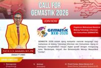 Poster pendaftaran GEMASTIK XIX 2026, (Foto: Int.)