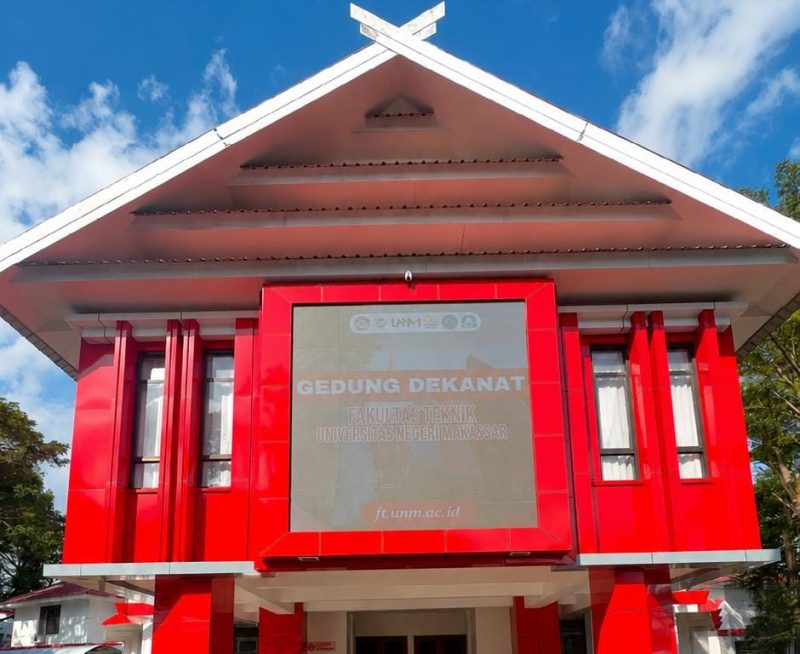 Foto Gedung Dekanat Fakultas Teknik, (Foto: int)