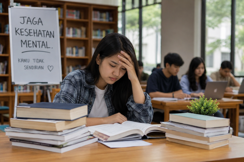 Potret mahasiswa menghadapi dunia perkuliahan, (Foto: Int)
