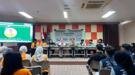 Suasana Pembukaan ANALISIS IX HMJ Statistika FMIPA di Ruang Rapat Lt.3 Gedung Menara FMIPA UNM, (Foto: Ist.)