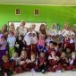 Foto bersama setelah praktik gosok gigi, (Foto: Ist.)