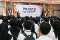 Ilustrasi Mahasiswa Baru pada Saat PKKMB, (Foto: Ai.)