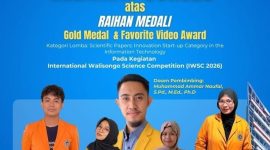 Poster Ungkapan Selamat & Sukses pada Tim MathLingo AI, (Foto: Int.)