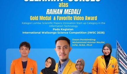 Ciptakan Inovasi MathLingo AI, Tim FMIPA Sabet Gold Medal di Ajang IWSC 2026