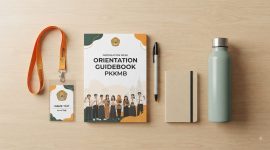 Ilustrasi Beberapa Item Perlengkapan PKKMB (Foto: AI)
