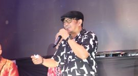 Potret Arifin Manggau di Acara Malam Puncak Harlah LPM Profesi UNM, (Dok. Profesi)