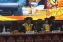 Potret Farida pada Kegiatan Upacara Perayaan Dies Natalis UNM ke-65, (Foto : Alyani Fajrina Nursyabri)