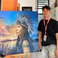 Potret Fajar Pemenang Juara Lukis di Peksimida 2026, (Foto: Ist.)