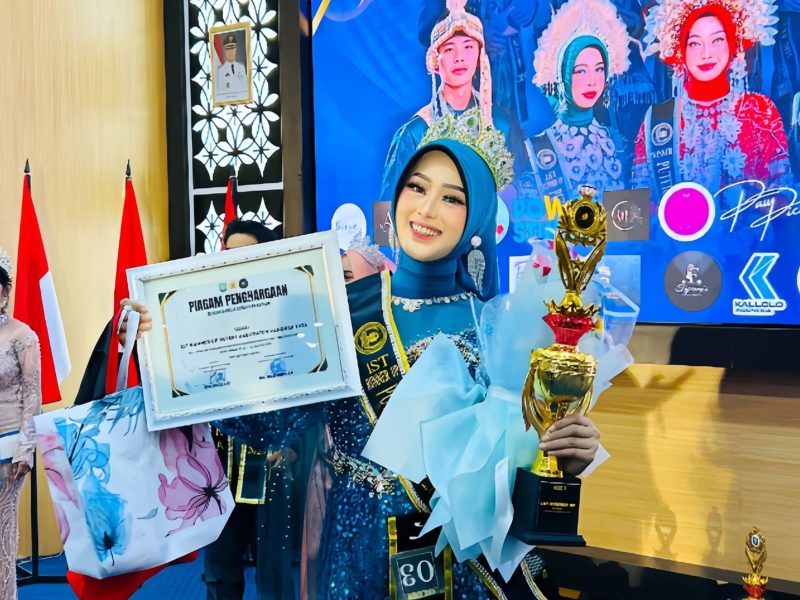 Potret St. Aisyah Nur Fadillah Peraih 1st Runner Up Putri Kabupaten Pangkep, (Foto: Ist.)