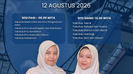 Grafis Pembagian Sesi PKKMB UNM 2026, (Foto: Dok. Profesi)
